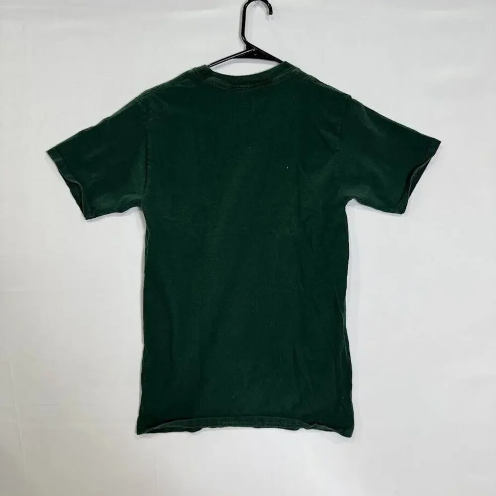 Hanes Men’s S Green Beefy-T‎ 100% Cotton Short Sleeve Tee